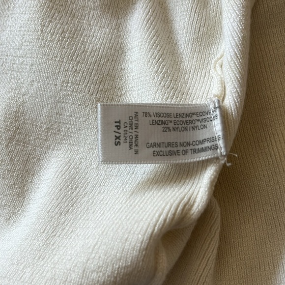 Simons cream coloured cropped cardigan. XS. - Picture 5 of 5